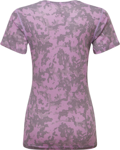 Ronhill Tech Golden Hour Short Sleeve Womens Running Top - Purple
