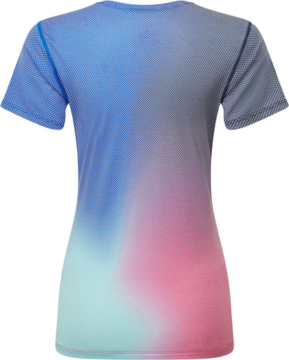 Ronhill Tech Golden Hour Short Sleeve Womens Running Top - Pink