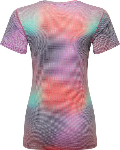 Ronhill Tech Golden Hour Short Sleeve Womens Running Top - Purple