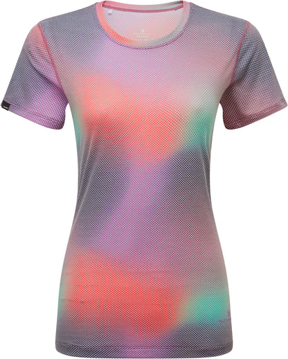 Ronhill Tech Golden Hour Short Sleeve Womens Running Top - Purple