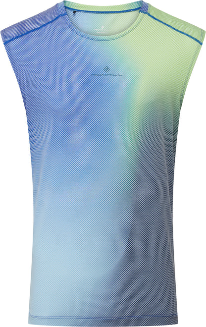 Ronhill Tech Golden Hour Mens Running Vest - Blue