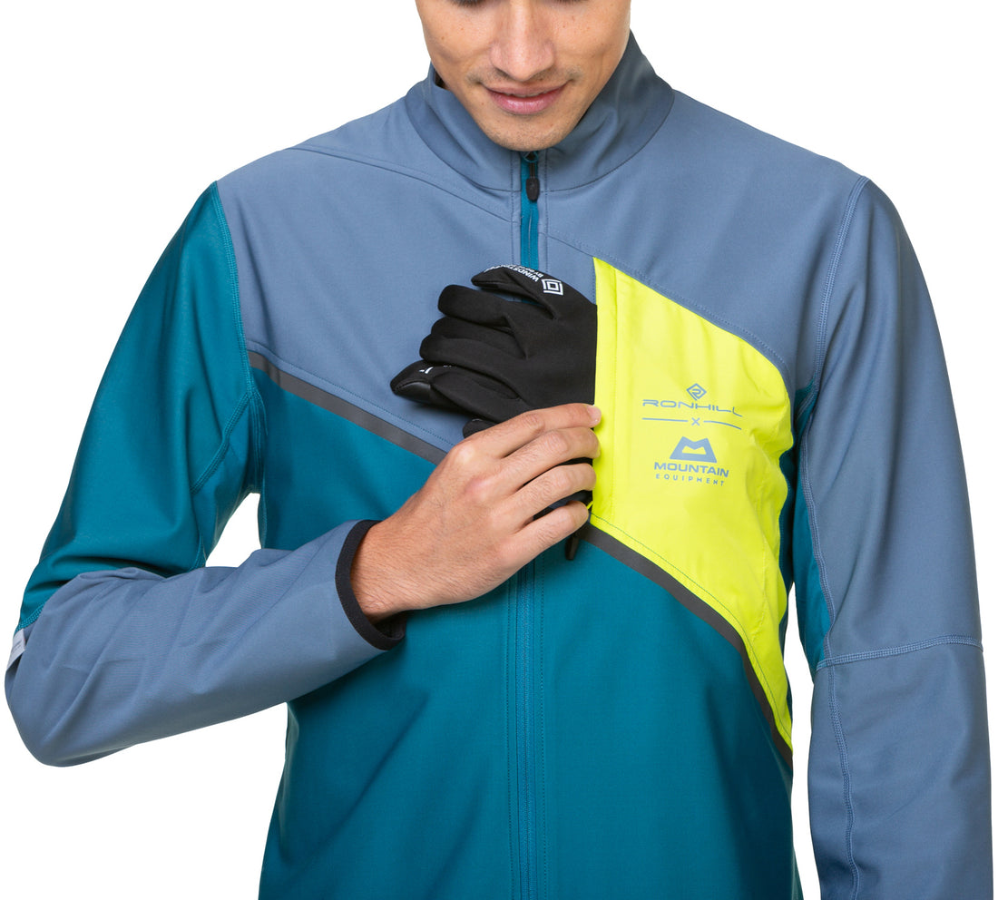 Ronhill Tech GORE-TEX Windstopper Mens Running Jacket - Blue – Start ...