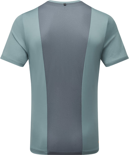 Ronhill Tech Half Zip Short Sleeve Mens Running Top - Green