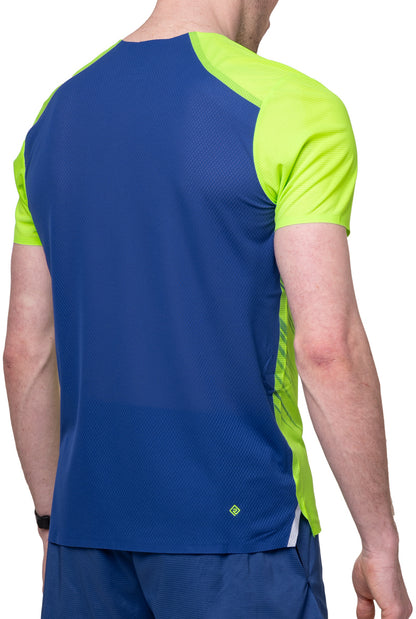 Ronhill Tech Race Short Sleeve Mens Running Top - Green