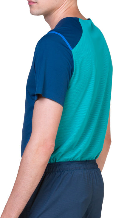 Ronhill Tech Race Short Sleeve Mens Running Top - Blue