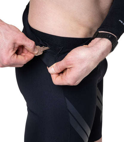 Ronhill Tech Race Mens Short Running Tights - Black