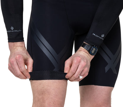 Ronhill Tech Race Mens Short Running Tights - Black