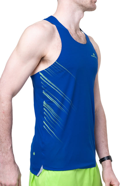 Ronhill Tech Race Mens Running Vest - Blue