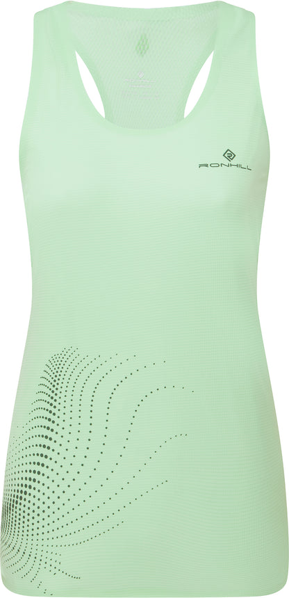 Ronhill Tech Race Womens Running Vest Tank Top - Green