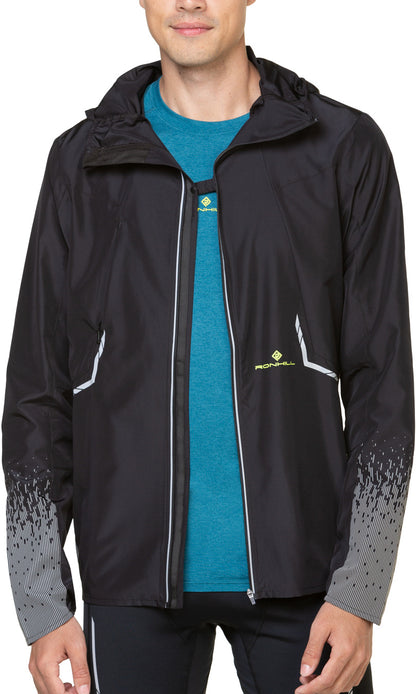 Ronhill Tech Reflect Mens Running Jacket - Black