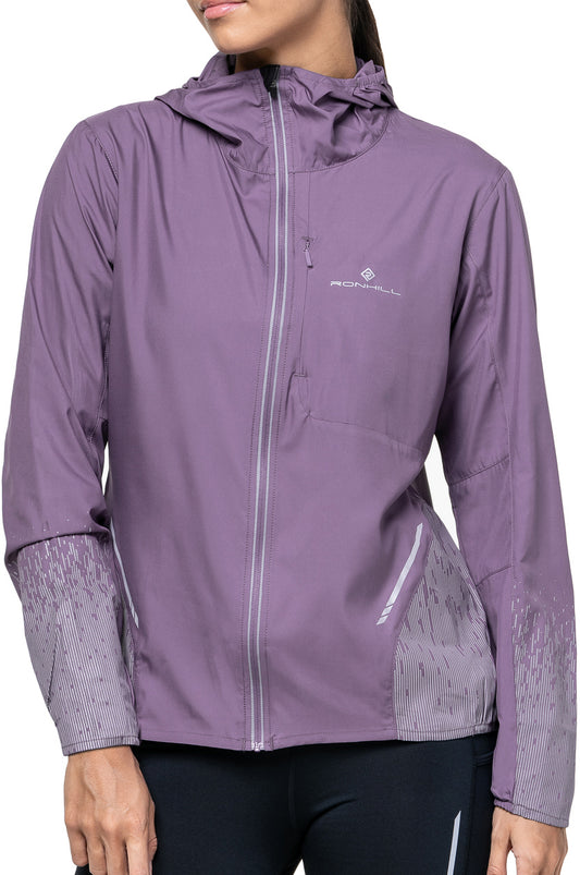 Ronhill Tech Reflect Womens Running Jacket - Purple