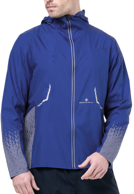 Ronhill Tech Reflect Mens Running Jacket - Blue