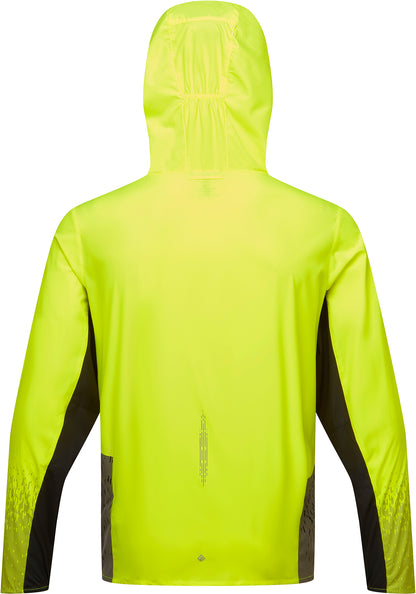 Ronhill Tech Reflect Mens Running Jacket - Yellow