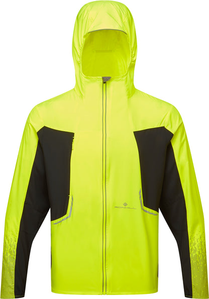Ronhill Tech Reflect Mens Running Jacket - Yellow
