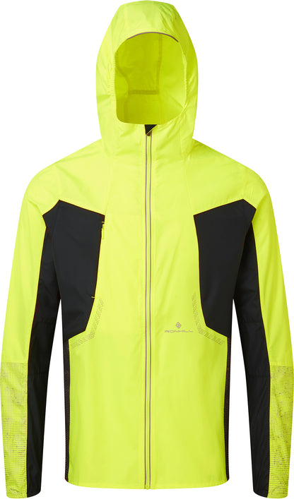 Ronhill Tech Reflect Mens Running Jacket - Yellow