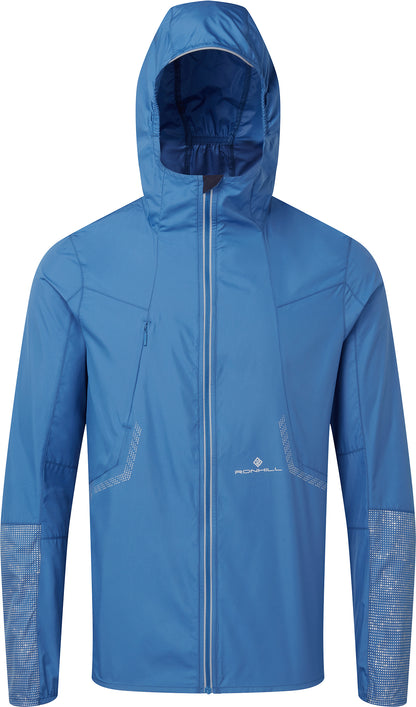 Ronhill Tech Reflect Mens Running Jacket - Blue