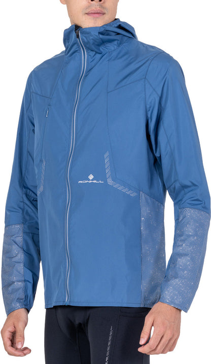 Ronhill Tech Reflect Mens Running Jacket - Blue