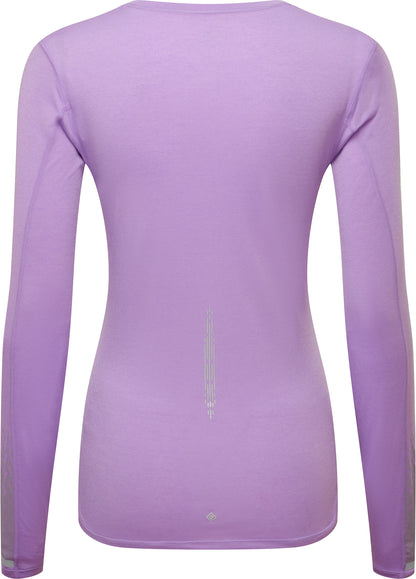 Ronhill Tech Reflect Long Sleeve Womens Running Top - Purple