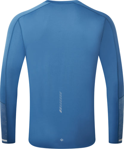 Ronhill Tech Reflect Long Sleeve Mens Running Top - Blue