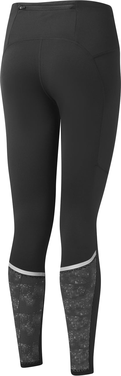 Ronhill Tech Reflect Womens Long Running Tights - Black