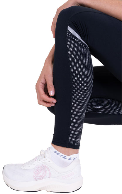 Ronhill Tech Reflect Womens Long Running Tights - Black