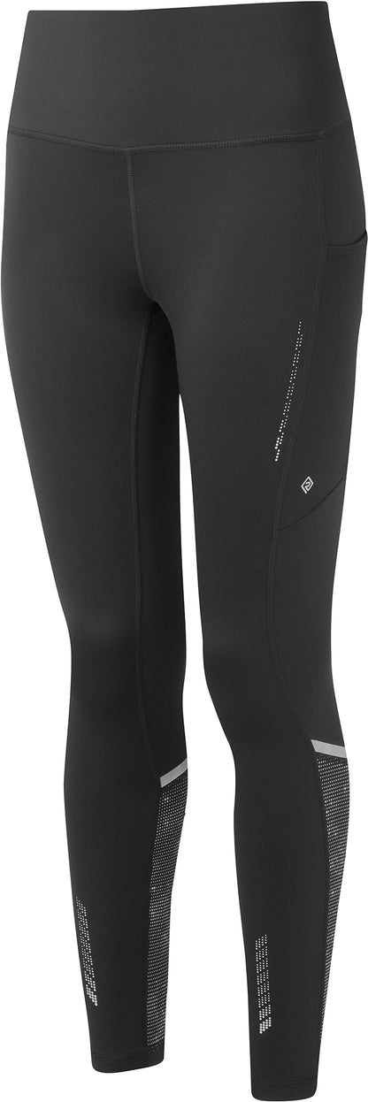 Ronhill Tech Reflect Womens Long Running Tights - Black