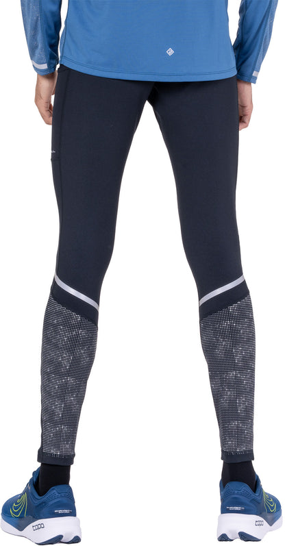 Ronhill Tech Reflect Mens Long Running Tights - Black