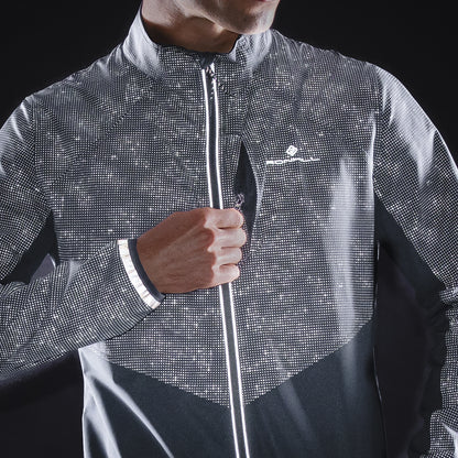 Ronhill Tech Reflect Lux Mens Running Jacket - Black
