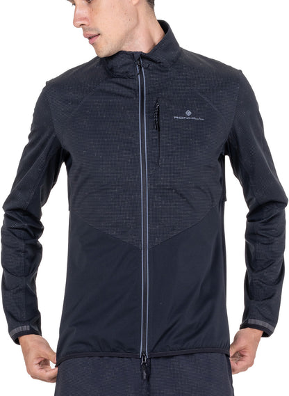 Ronhill Tech Reflect Lux Mens Running Jacket - Black