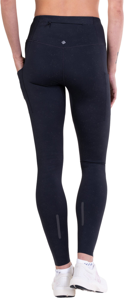 Ronhill Tech Reflect Lux Womens Long Running Tights - Black