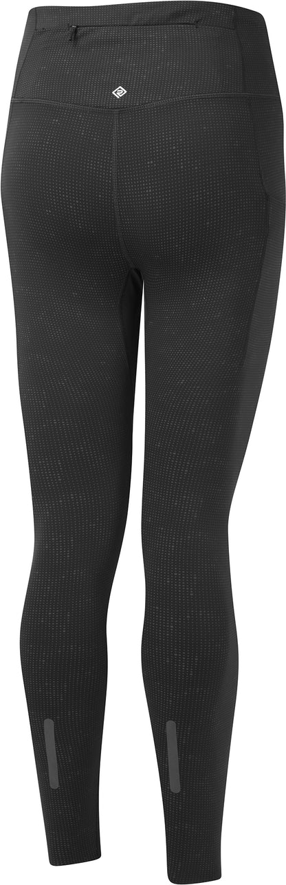 Ronhill Tech Reflect Lux Womens Long Running Tights - Black