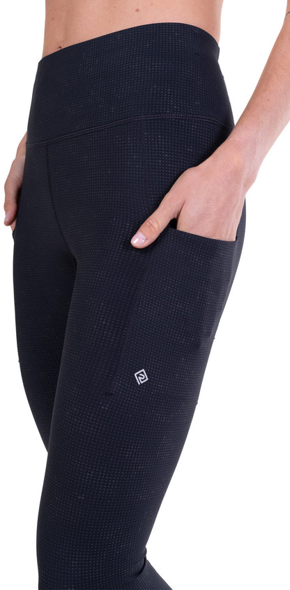 Ronhill Tech Reflect Lux Womens Long Running Tights - Black