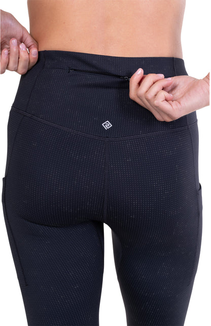 Ronhill Tech Reflect Lux Womens Long Running Tights - Black