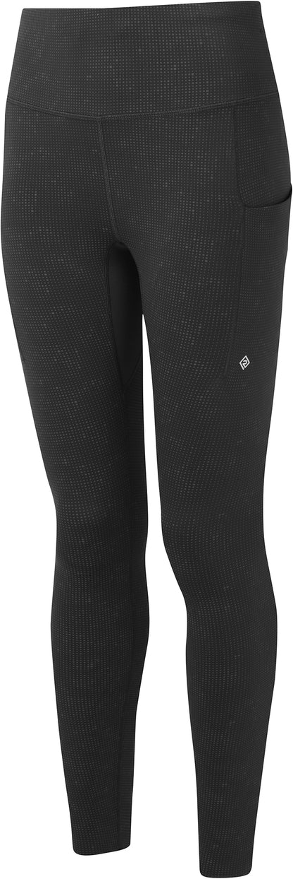 Ronhill Tech Reflect Lux Womens Long Running Tights - Black