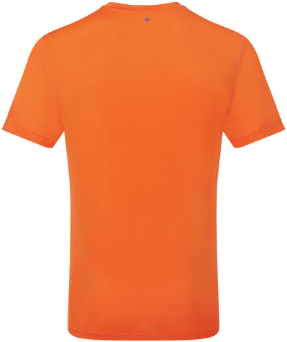 Ronhill Tech Short Sleeve Mens Running Top - Orange