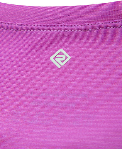 Ronhill Tech Short Sleeve Womens Running Top - Pink