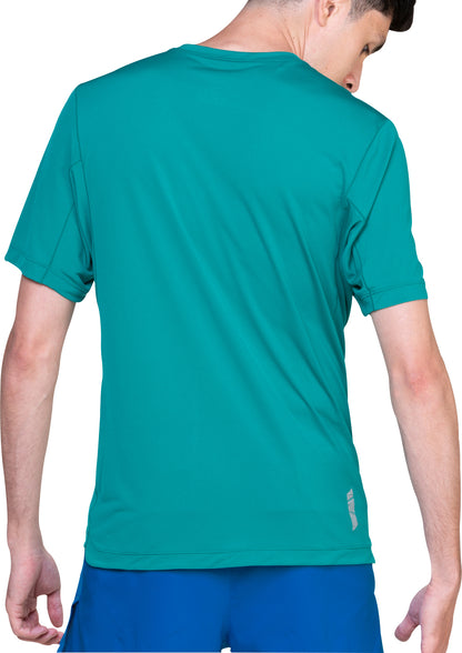 Ronhill Tech Short Sleeve Mens Running Top - Green