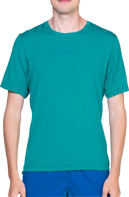 Ronhill Tech Short Sleeve Mens Running Top - Green