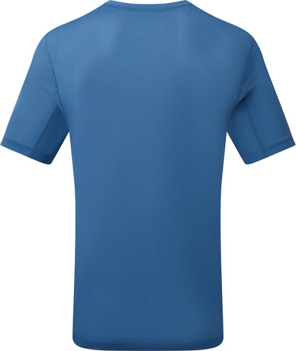 Ronhill Tech Short Sleeve Mens Running Top - Blue