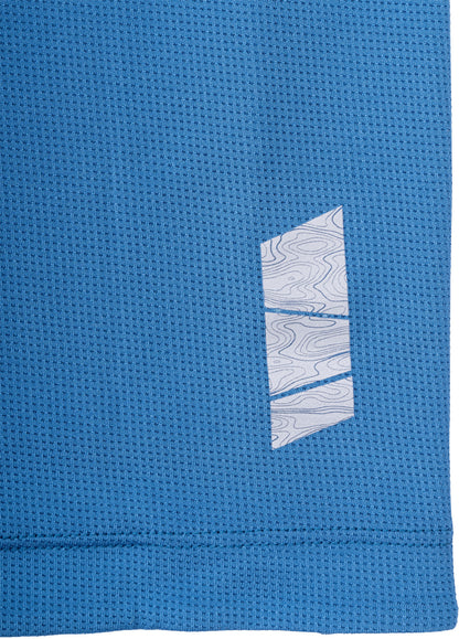 Ronhill Tech Short Sleeve Mens Running Top - Blue