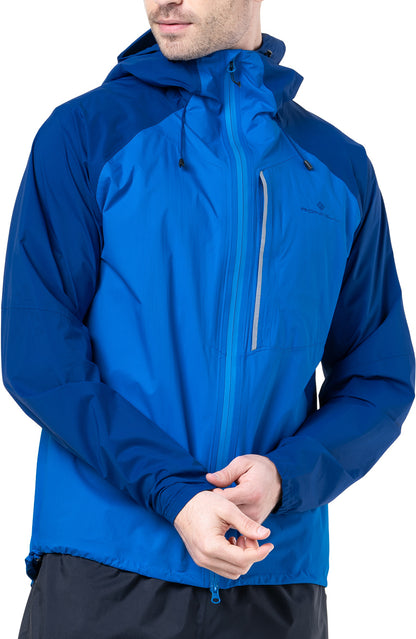 Ronhill Tech Storm Mens Running Jacket - Blue