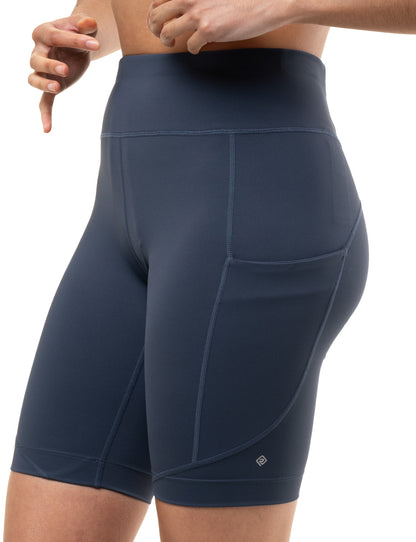 Ronhill Tech Stretch Womens Short Running Tights - Grey