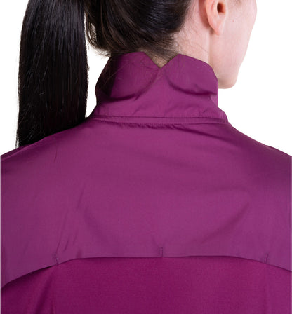 Ronhill Tech Wind-Block Half Zip Long Sleeve Womens Running Top - Purple