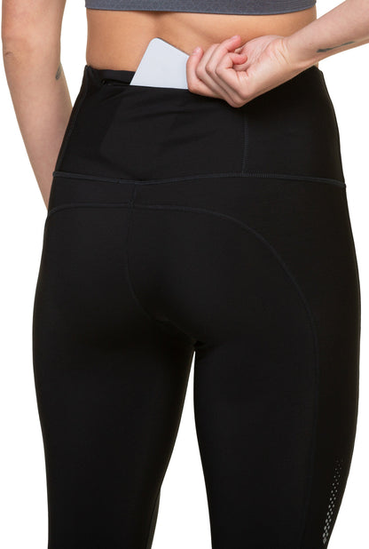 Ronhill Tech Winter Womens Long Running Tights - Black