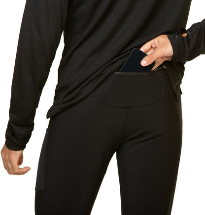 Ronhill Tech Winter Mens Long Running Tights - Black