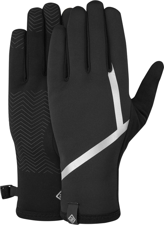 Ronhill Wind Block Running Gloves - Black