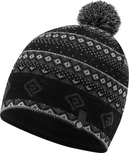 Ronhill Winter Bobble Beanie - Black