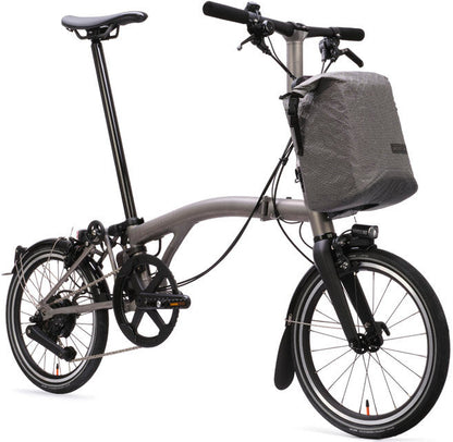 Brompton Electric T Line M 4-Speed Titanium Folding Bike - Titanium