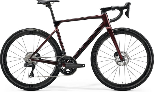 Merida Scultura 8000 Carbon Road Bike 2024 - Red