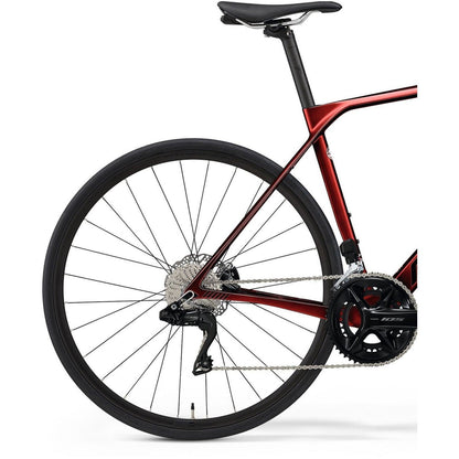 Merida Scultura Endurance 6000 Di2 Carbon Road Bike 2024 - Burgundy & Black